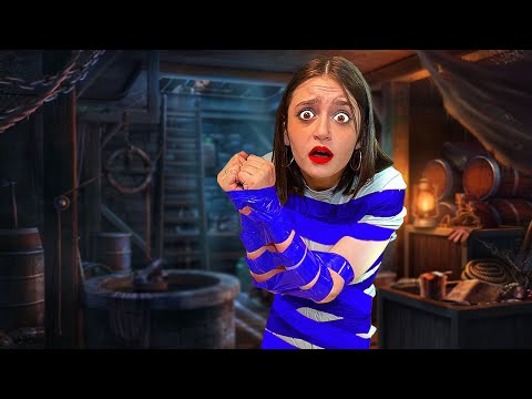 Видео: Застряла Связанная в СТРАШНОМ САРАЕ до 3 часов ночи !