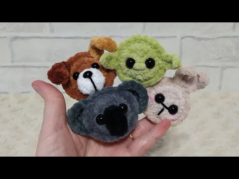 Видео: ВИДЕО - МК МОРДАШКИ...часть 4!(зайка,коала,собачка,йода)