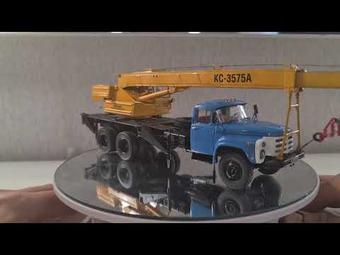 Видео: Сборная модель автокрана КС 3575 от Avd models. Достойное пополнение коллекции!