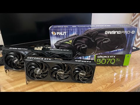 Видео: Распаковка RTX 5070TI Gaming PRO-S и сравнение RTX 5060