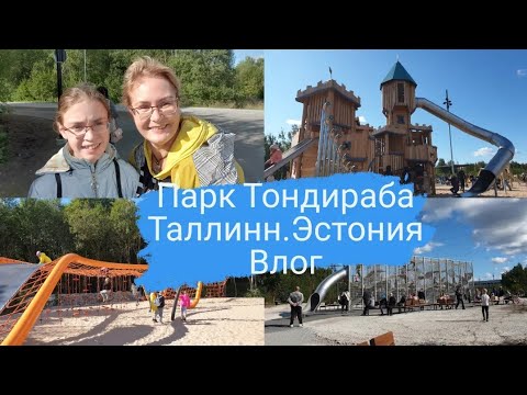 Видео: Тондираба парк в Таллинне.Влог из Эстонии.Новый парк в Таллинне.Рай для детей зверей и взрослых.Влог