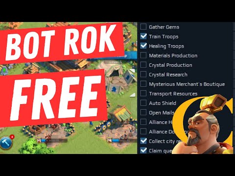 Видео: Как бесплатно использовать ботов в Rise of Kingdoms