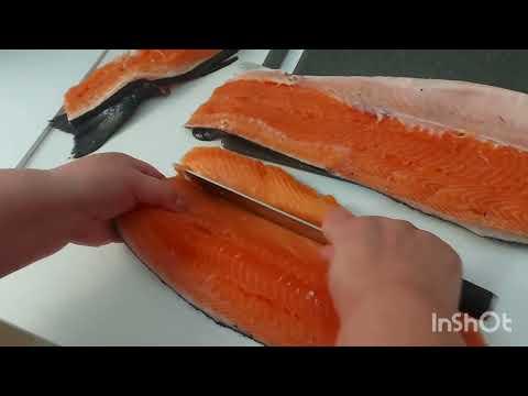 Видео: Сёмга  вот как солю иё я