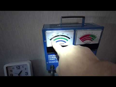 Видео: Видеообзор и тест работы 500 AMP нагрузки. ( 500 AMP CARBON LOAD TESTER ).