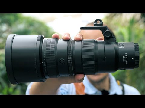 Видео: Nikon 400mm f4.5 VR S — меньше, легче... лучше?