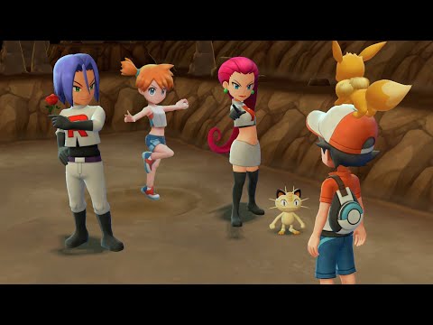Видео: Pokemon Let's Go, Eevee! - Прохождение. #2 - Команда Ракета