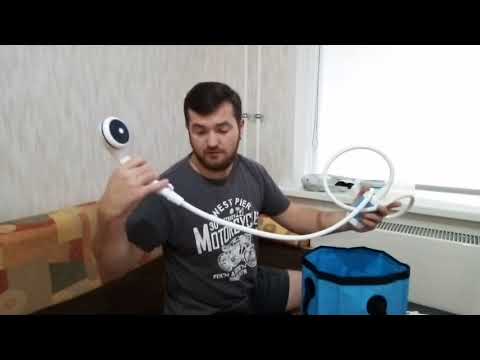 Видео: Хороший походный душь с алиэкспрес.
