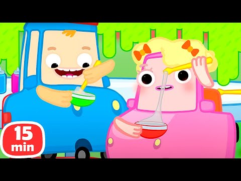 Видео: Автосемейка Вилзи: Слаймы, пещера и невероятные открытия! 🚗💥 Мультики для малышей