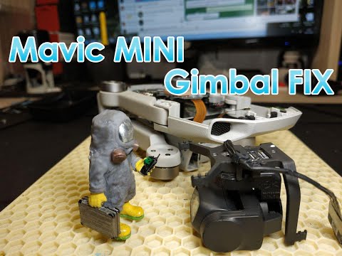 Видео: Mavic Mini ремонт подвеса / Mavic Mini gimbal fix