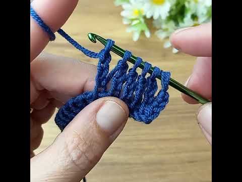 Видео: ⭐️вау⭐️ Очень простое объяснение модели двухцветного мотива крючком #вязаниекрючком #вязаниесписком