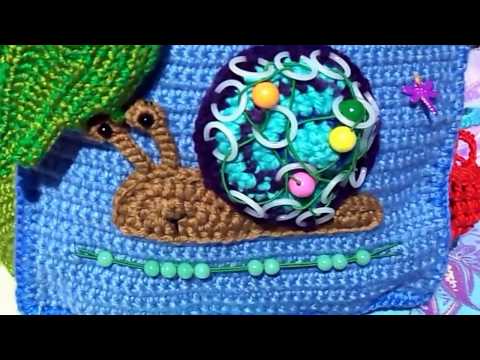 Видео: Большой вязаный развивающий кубик