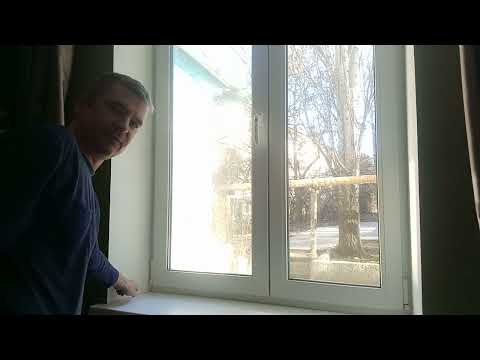 Видео: Демонтаж старого и монтаж металлопластикового окна - часть 1