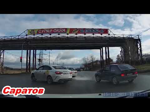 Видео: Саратов от ул.Лермонтова до п.Солнечный через Затон 15.11.2021