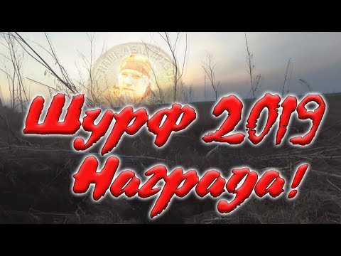 Видео: Первый шурф 2019 и НАГРАДА - в поиске золота!