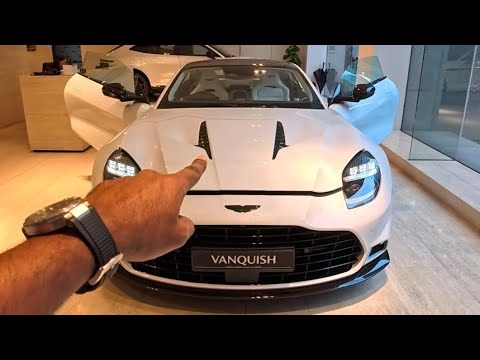 Видео: POV! СПЕЦИАЛЬНЫЕ СПЕЦИФИКАЦИИ! 1 из 1 ASTON MARTIN VANQUISH в цветах Q Neutron White и Q Glacier ...