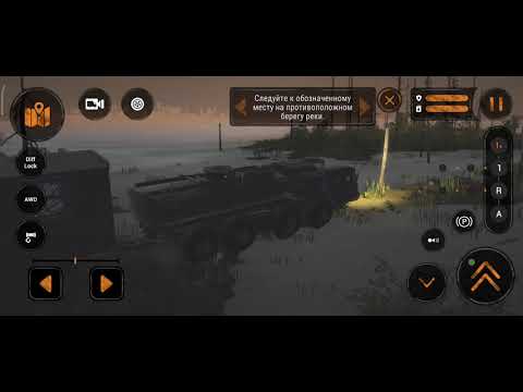 Видео: Mudrunner Mobile Прохождения Миссии 7 Пересечь реку