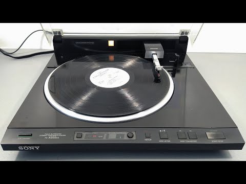 Видео: SONY PS-X555ES - проигрыватель c тангенциальным тонармом и системой Biotracer