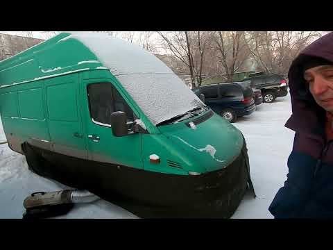 Видео: Отогрев фуры DAF, легковых авто Mitsubishi, Nisssan, отогрев багажника w140 (мог сгореть) Караганда