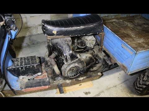 Видео: Двигатель от инвалидки (с3д) в муравей | Моторага