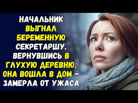 Видео: Начальник выгнал беременную секретаршу. Вернувшись в глухую деревню, она вошла в дом – замерла от