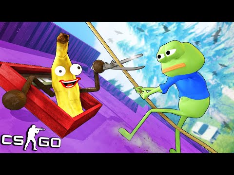 Видео: ВОТ ТОЛЬКО ПОПРОБУЙ! ЗЛОЙ ТРОЛЛЬ БАНАН vs МЕГА ЖАБА МАНЬЯК! МАНЬЯК В CS:GO (ВЕСЕЛЫЕ ПРЯТКИ В КС ГО)