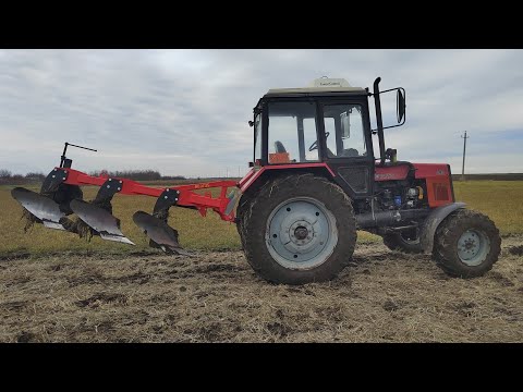 Видео: Проводим испытания нового плуга ПС -3/35!