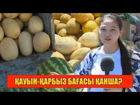 Видео: Дәл кәзір: Қауын-қарбыздың бағасы қанша?