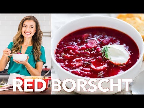Видео: Классический красный борщ | Рецепт борща (свекольный суп) - кухня Наташи