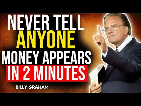 Видео: Только 1% людей знают об этом! Послушайте эту молитву, и деньги появятся через 2 минуты | Билли Грэм