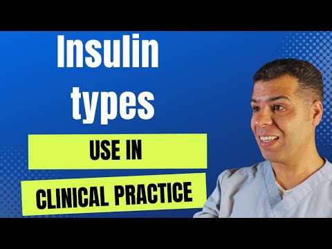 Видео: Типы инсулина и их применение в клинической практике
