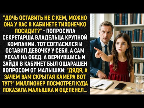 Видео: "Дочь оставить не с кем, можно она у вас в кабинете тихонечко посидит?" - попросила секретарша...