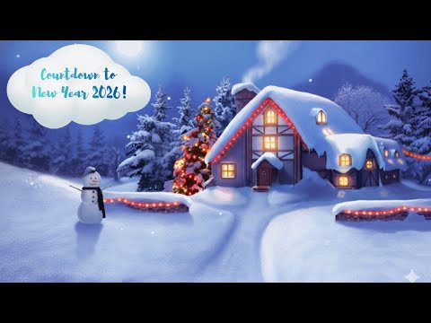 Видео: Countdown to New Year 2026! Обратный отсчёт времени до Нового Года 2026!