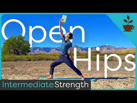 Видео: 30-минутный курс средней силы | Асаны йоги | Тренировка бёдер и боковых мышц тела для силы и гибк...
