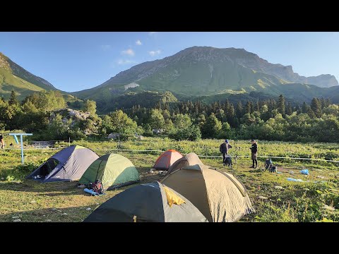 Видео: Между Фиштом и Оштеном. #поход через  приют Фишт и озеро Псенодах от Яворовой поляны   #горы #фишт