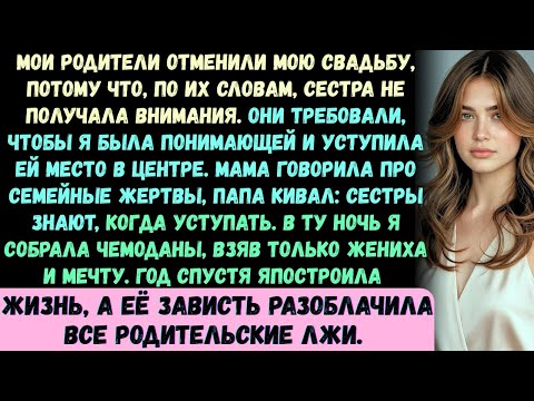 Видео: Мои родители отменили мою свадьбу, потому что моя сестра «не получала достаточно внимания.