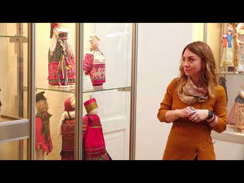 Видео: Выставка "Кукла в традиционном костюме"