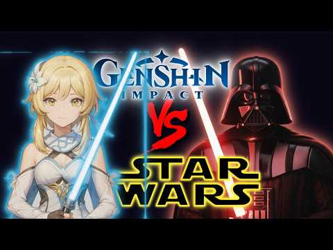 Видео: Genshin Impact VS Star Wars — кто кого?