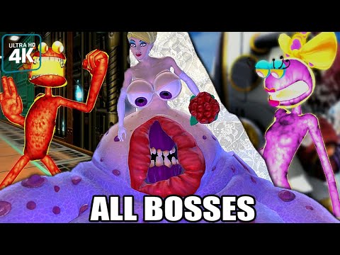 Видео: Splosion Man / Ms. Splosion Man - ВСЕ БОССЫ (с видеороликами) 4K 60FPS UHD ПК