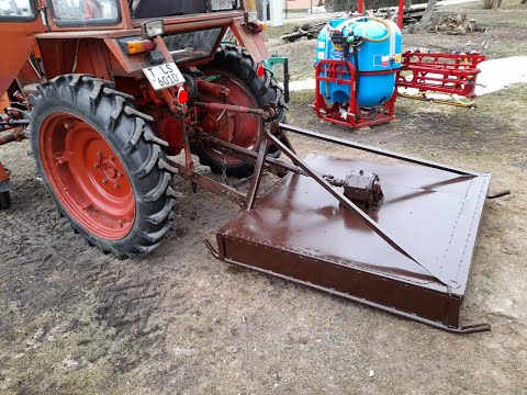 Видео: Мульчер для кустов и зарослей,для трактора т-25