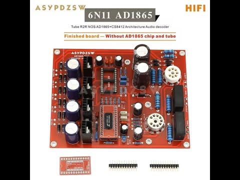 Видео: Как слушать HiRes на AD1865 NOS DAC