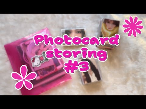 Видео: : k-pop photocard storing #3 | мини распаковка + организация | itzy, twice & others