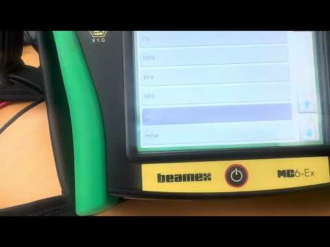 Видео: Настроика датчика давления Sitrans P 0-63bar Profibus PA с помощью каллибратора Beamex MC6 вариант-2