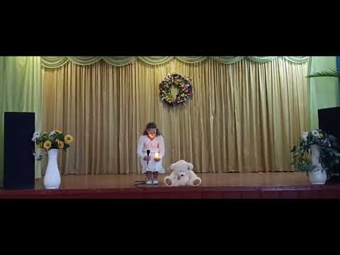 Видео: ІІ етап обласного конкурсу "Пісенний дивограй" Артемович Злата "Зупиніть війну"