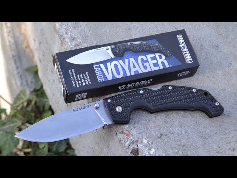 Видео: один нож на всю жизнь Cold Steel Voyager L Drop