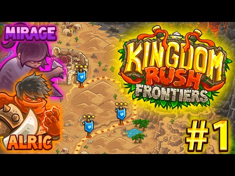 Видео: Шедевральная игра Kingdom Rush Frontiers #1