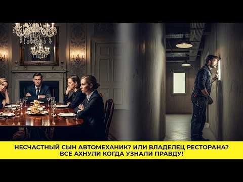 Видео: СЕМЕЙНЫЙ УЖИН в элитном ресторане обернулся ШОКОМ — «бедный автомеханик» оказался ХОЗЯИНОМ заведения