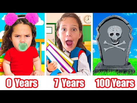 Видео: ОТ РОЖДЕНИЯ ДО СМЕРТИ | ПРОЖИЛ 100 ЛЕТ ЗА 24 ЧАСА