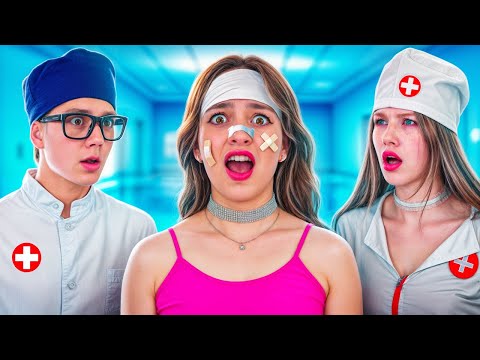 Видео: Бедная VS Богатая VS Миллионерша в Больнице! Я Влюбилась в Доктора!