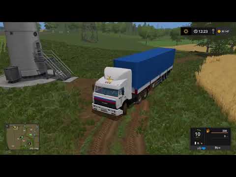 Видео: Farming Simulator 17  Дальнобойщики КамАЗ 54115