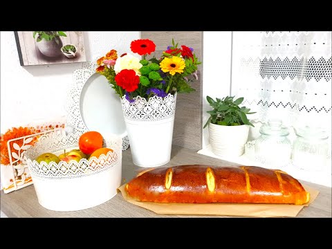 Видео: Рулет с яблоками!